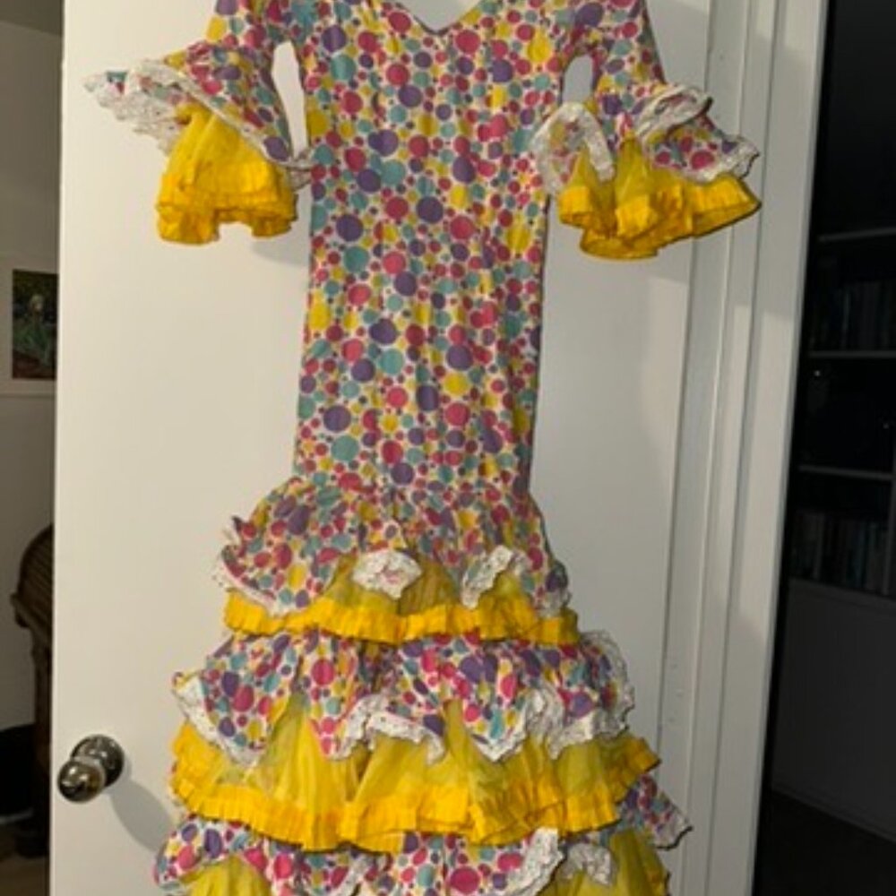 Flamenco Feria Dress from Southern Spain for Sevillanas!